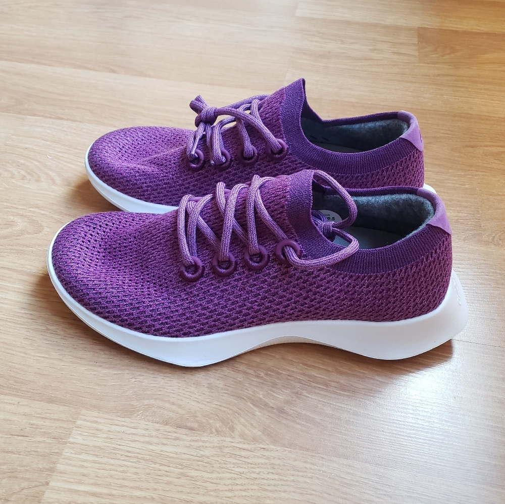 ALLBIRDS Mens Alpha White Sole Tree Dasher 1 Size 9.5 TD